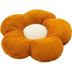 Cute Flower Cushion Plush Floor Casual Comfortable Pillow Office Living Room